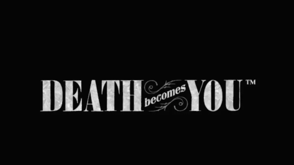 Tampilan visual slot Death Becomes You dengan estetika gotik dan simbol-simbol misterius.